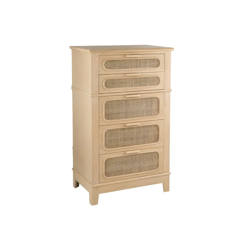 APARADOR C/RATAN 73.5x46x117CM NATURAL en Madera natural - Aparadores y recibidores, Uruguay | Koz
