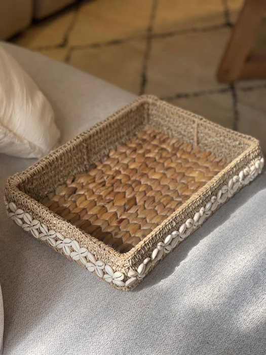 Shela tray en Madera natural - Decoración, Uruguay | Martinika Deco, vista 3