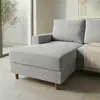 Rinconera Lucci - Tela Microfibra - Chaise izquierdo - Berlin 05 (Ceniza) en Gris - Sillones y sofás, Uruguay | NYR, vista 7 de 7