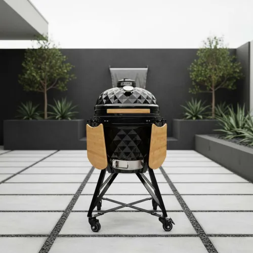 Kit Barbacoa Negro Cerámica en Negro - Exterior, Uruguay | Divino