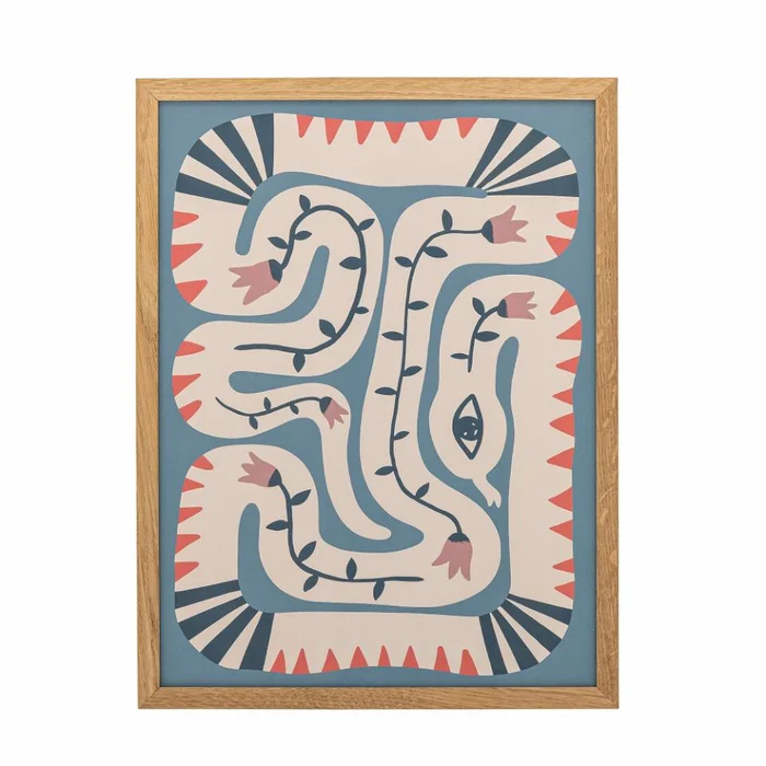 Cuadro Hebi en Multicolor - Decoración, Uruguay | Martinika Deco, vista 2