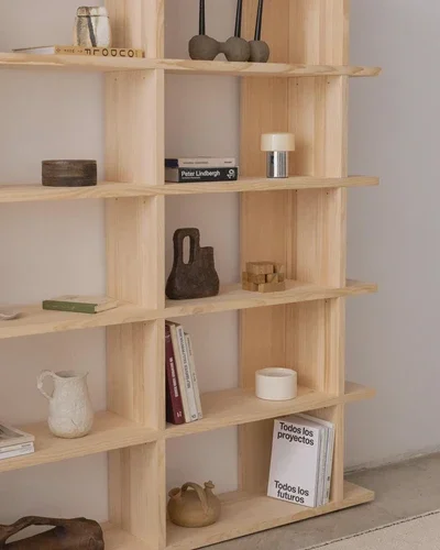 Biblioteca Nival en Madera natural - Bibliotecas, Uruguay | Decoquadra, vista 7