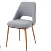 Silla de Comedor tapizada OCTAVIA - Gris en Gris - Sillas, Uruguay | Finkel, vista 1 de 3