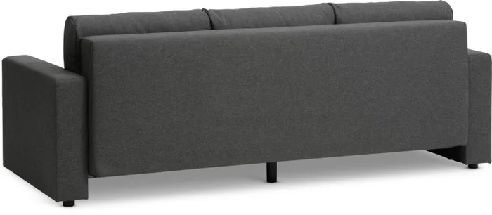 Sofá cama MARSLEV 3 cuerpos gris osc en Gris - Sillones y sofás, Uruguay | JYSK, vista 3