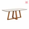 Mesa Mdf-y-madera Blanco Bennett en Blanco - Mesas de comedor, Uruguay | Divino, vista 4 de 4