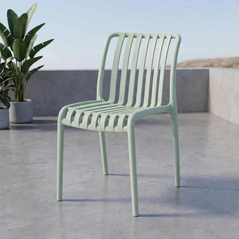 Silla de Exterior Omega - Verde en Verde - Sillas, Uruguay | Ecowood