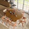 MESA DE COMEDOR VENTAGLIO MARRÓN CIRCULAR - Mesas de comedor, Uruguay | Viasono, vista 3 de 5