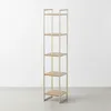 Estantería Mdf-y-metal Voss en Beige - Bibliotecas, Uruguay | Divino, vista 1 de 5