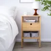 Mesa de Luz Siena en Madera natural - Muebles, Uruguay | Uruguay Bamboo, vista 8 de 8