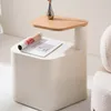 Mesa Ratona Mdf-y-madera Blanco Mali en Blanco - Mesas de living, Uruguay | Divino, vista 5 de 5