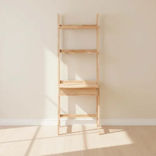 Estanteria Escritorio Madera Natural-beige Montana en Madera natural - Escritorios y sillas de escritorio, Uruguay | Divino