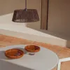 Centro de mesa Denuo de vidrio terracota - Ø34 cm en Naranja - Jarrones, Uruguay | Kavehome, vista 2 de 6