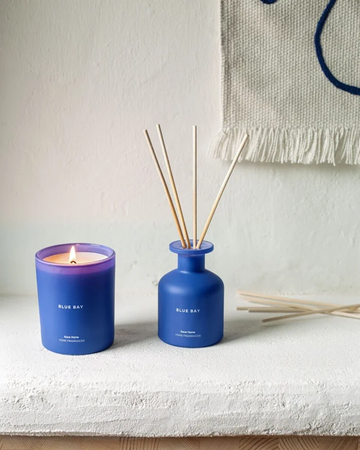 Vela aromática Blue Bay 180 gr en Azul - Velas y Portavelas, Uruguay | Kavehome, vista 2