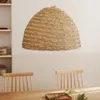 Pantalla para lámpara de techo Fonteta de fibras naturales con acabado natural Ø 60 cm en Madera natural - Lámparas colgantes, Uruguay | Kavehome, vista 2 de 5