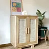 Mini alacena con esterilla natural en Madera natural - Aparadores y recibidores, Uruguay | Decoramuss, vista 5 de 5