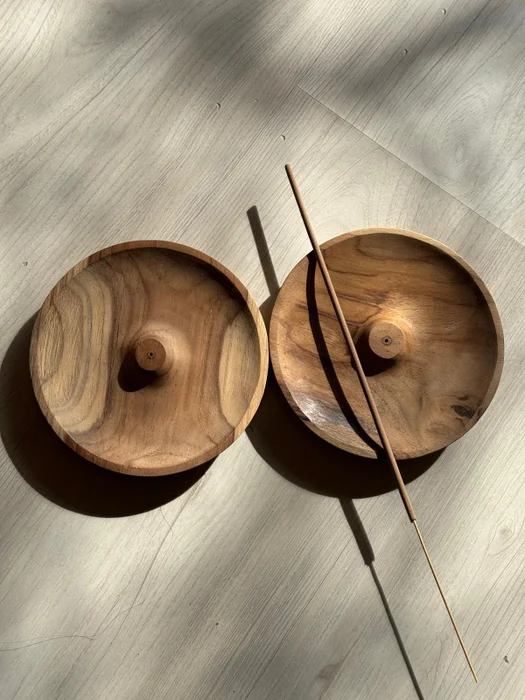 Porta incienso en teca - en Madera natural - Decoración, Uruguay | Rumah Studio Home, vista 2