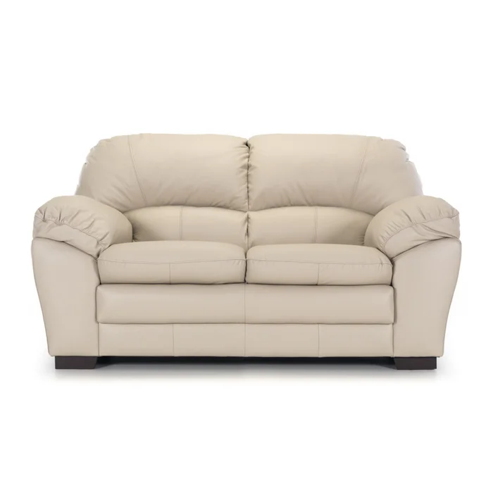 Sofá Messina - Cuero Básico - 2 cuerpos - Arena - (Preventa) en Beige - Sillones y sofás, Uruguay | NYR, vista 2