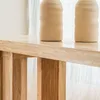 MESA DE ARRIMO / CONSOLA TRAVERTINO - 1.80 MTS en Madera natural - Bibliotecas, Uruguay | La Iberica, vista 10 de 12