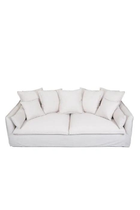 Sofá Hobart, 3 Cuerpos - Crudo / Natural en Madera natural - Sillones y sofás, Uruguay | Indian, vista 5