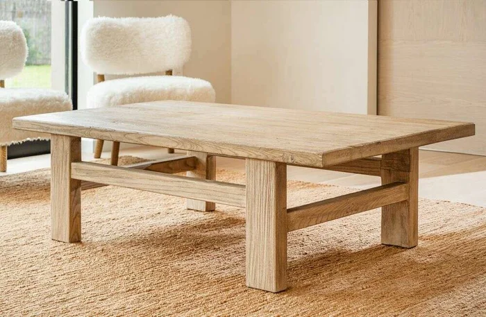 MESA LIVING PAMPA - 1.50 X 0.80 en Madera natural - Mesas de living, Uruguay | La Iberica, vista 2