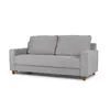 Sofá Modus (Outlet) - Tela Microfibra - 3 cuerpos - Berlin 05 (Ceniza) en Gris - Sillones y sofás, Uruguay | NYR, vista 1 de 3