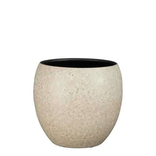 Maceta Terracota Gris Bent en Gris - Jarrones, Uruguay | Divino
