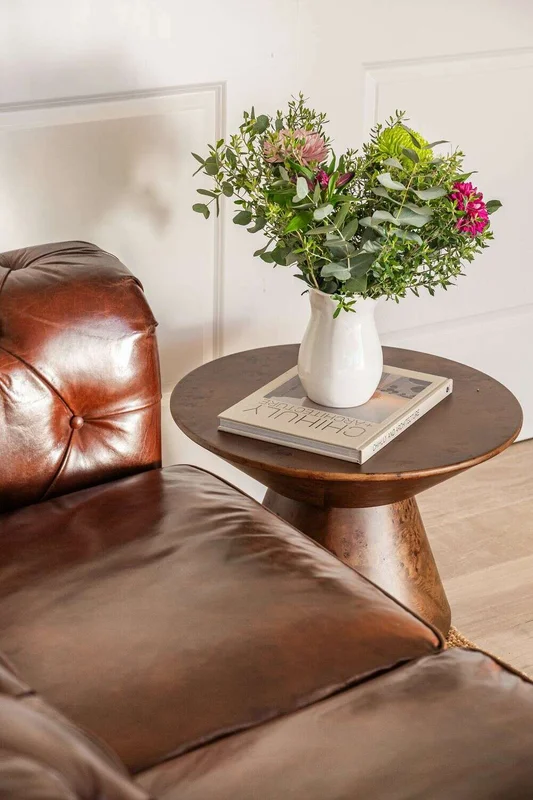 SILLON CHESTERFIELD CUERO ITALIANO - 2 CUERPOS en Marrón - Sillones y sofás, Uruguay | La Iberica, vista 16