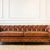 SILLON CHESTERFIELD - CUERO ITALIANO - XL en Marrón - Sillones y sofás, Uruguay | La Iberica, vista 4 de 41