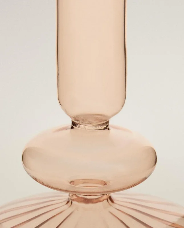 CANDELABRO BOROSILICATO en Rosa - Velas y Portavelas, Uruguay | Zara Home, vista 4