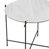 MESA AUXILIAR REDONDA D41/H52CM MADERA BLANCA en Blanco - Mesas de arrimo, Uruguay | Koz, vista 4 de 4