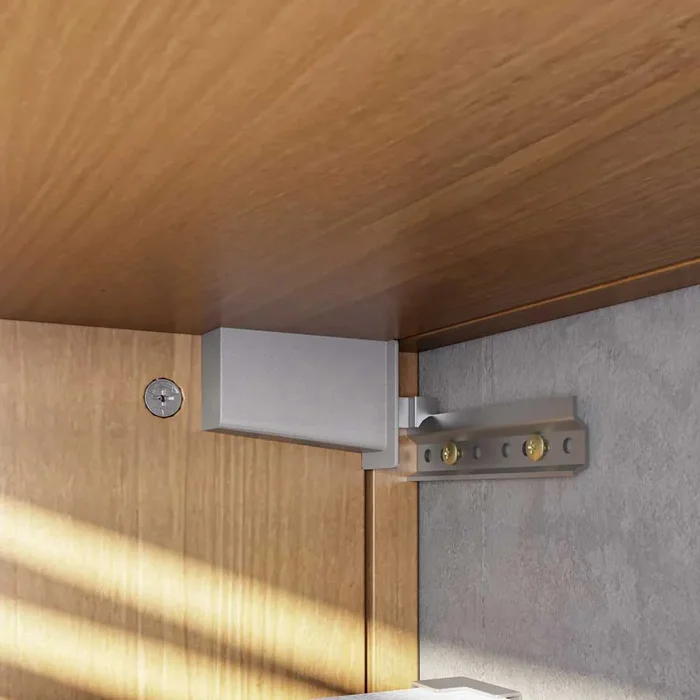 Rack Suspendido TV 175CM Ripado Riven - Madera Maciza en Madera natural - Muebles para TV, Uruguay | Balton, vista 11