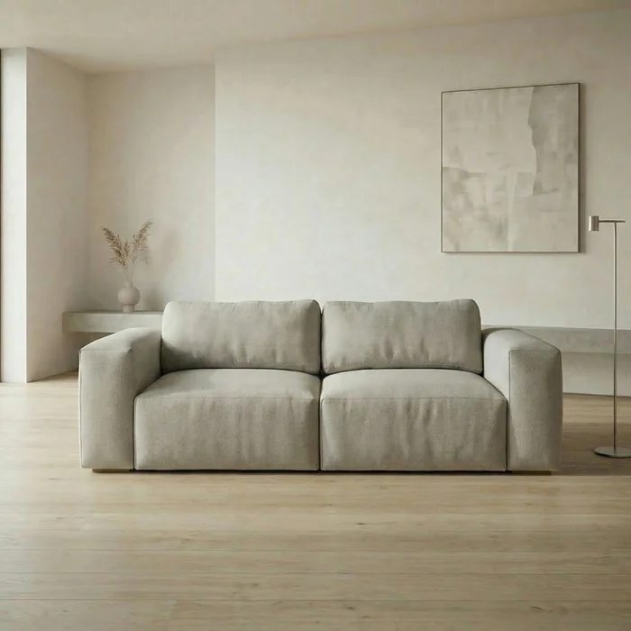 Sofá Cártago (Retráctil) - Tela Microfibra - 3 cuerpos - FX4-10 (Beige) en Beige - Sillones y sofás, Uruguay | Nyr, vista 7
