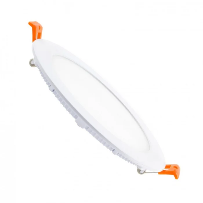 Panel LED Redondo de Empotrar 18W Luz Cálida en Blanco - Lámparas colgantes, Uruguay | Serlux