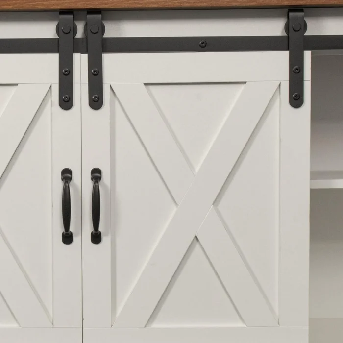 Rack de tv Ohio en Blanco - Muebles para TV, Uruguay | La Cueva Muebles, vista 8