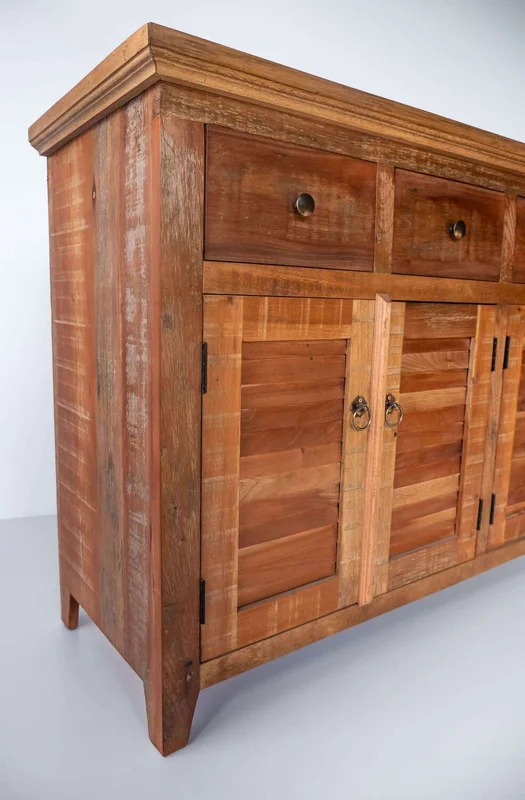 APARADOR MARESIAS 4P 1,50mt en Madera natural - Aparadores y recibidores, Uruguay | Fundamento Muebles, vista 3