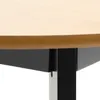Mesa de comedor JEGIND Ø105 roble/negro en Roble/negro - Mesas de comedor, Uruguay | JYSK, vista 3 de 5
