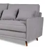Sofá Realeza - Tela Microfibra - 3 cuerpos - 12074 (Ceniza) en Gris - Sillones y sofás, Uruguay | NYR, vista 4 de 7
