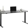 Escritorio altura reg SVANEKE 70x140 negro en Negro - Escritorios y sillas de escritorio, Uruguay | JYSK, vista 3 de 5