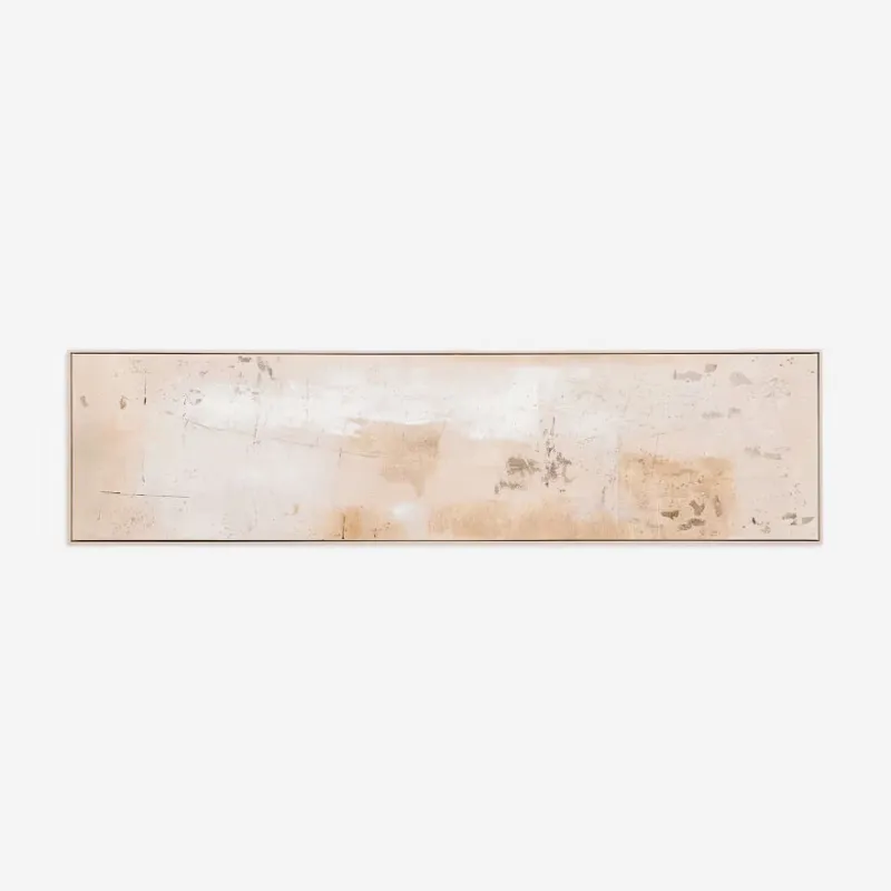 Cuadro abstracto Silpa beige oscuro - 182 x 47 cm en Beige - Decoración de pared, Uruguay | Kavehome