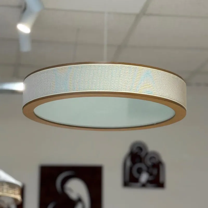 Plafon apolo 53 cm en Madera natural - Lámparas colgantes, Uruguay | FMB