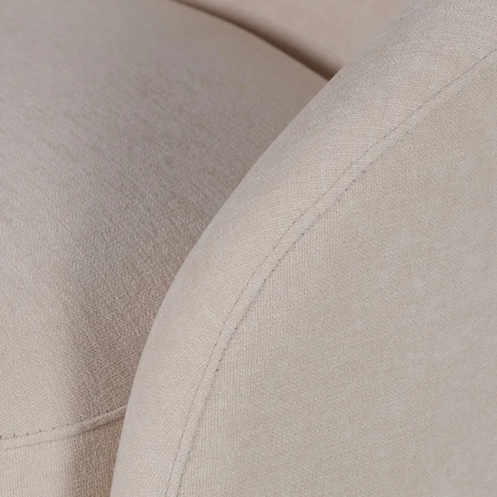 Butaca Sway Giratoria - Tela Microfibra - 110 (Crudo) en Beige - Butacas, banquetas y puffs, Uruguay | Nyr, vista 4