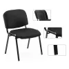 Silla de Oficina Fija Apilable Tapizada - Work - Escritorios y sillas de escritorio, Uruguay | Delta Center, vista 3 de 4