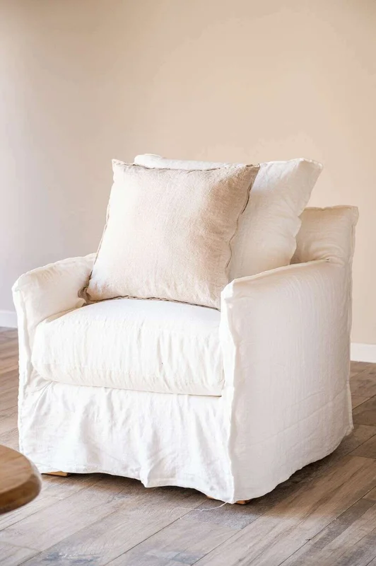 SILLON ALMA LINO BLANCO - 1 CUERPO en Blanco - Sillones y sofás, Uruguay | La Iberica, vista 27