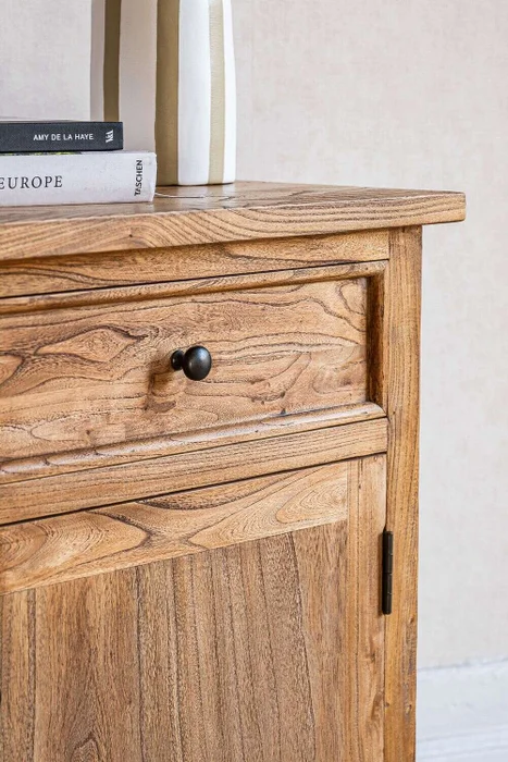MESA DE LUZ - OLMO MACIZO en Madera natural - Mesas de luz, Uruguay | La Iberica, vista 2