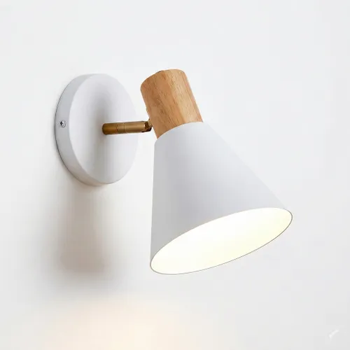 Aplique de Pared Nora Wall en Blanco - Iluminación, Uruguay | La Perla