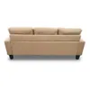 Sillon 3 cuerpos con chaise Herbie - Beige en Beige - Sillones y sofás, Uruguay | La Cueva Muebles, vista 13 de 14