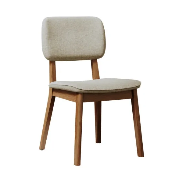 Silla de Comedor Classic Madera Maciza - Línea Manhattan en Beige - Sillas, Uruguay | Balton, vista 7