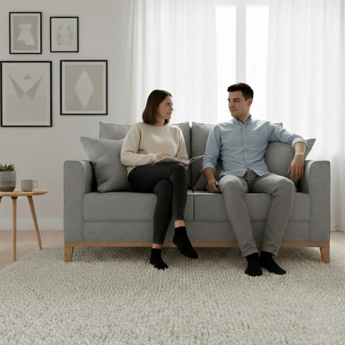 Sofa Beni en Gris - Sillones y sofás, Uruguay | Moderna Hogar, vista 2
