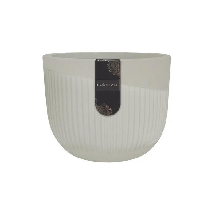 MACETA SPELLO RISCHIO BLANCA 15X15CM en Blanco - Macetas, Uruguay | Decohogar, vista 3