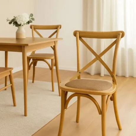 Promo 2 Sillas Vienesa en Madera natural - Sillas, Uruguay | La Cueva Muebles, vista 13